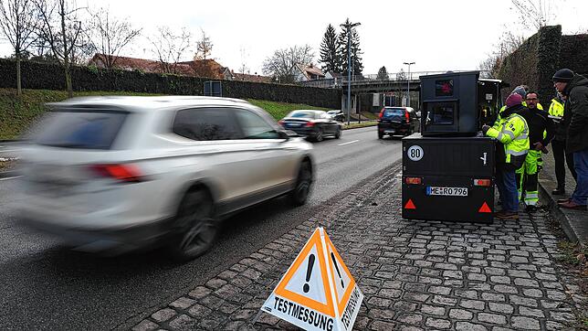 Da war&lsquo;s allerdings keine Testmessung mehr, wie auf diesem Bild: Schon kurz nachdem die Stadt Konstanz ihren neuen ...
