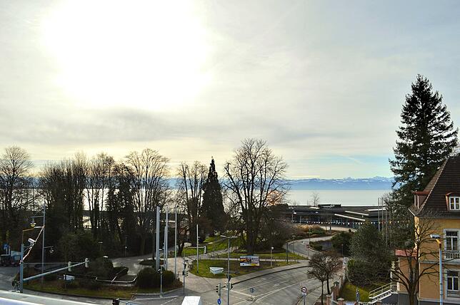 Skybar mit Seeblick: Im vierten Stock des neuen Gebäudes soll eine Bar entstehen.