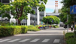 Im Bereich des Klinikums mit MVZ und Facharztzentrum soll Anfang Juli eine Frau vergiftet worden sein.