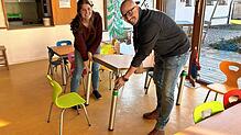 Der Kindergarten St. Verena in Hüfingen hat für das Personal keinen Sozialraum. Deshalb wird das Bistro für andere Nutzungen immer ...