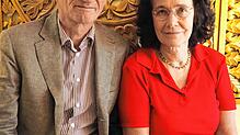 Als Ehepaar bilden sie auch beruflich ein erfolgreiches Team: Rainer und Hildegard Waldschütz.Foto: Veeser