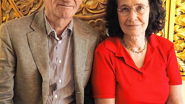 Als Ehepaar bilden sie auch beruflich ein erfolgreiches Team: Rainer und Hildegard Waldschütz.Foto: Veeser