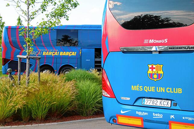 Bild 22: Piqué, Busquets, Griezmann und Co. &ndash; der FC Barcelona ist da! So verlief die Ankunft der Fußballstars in Donaueschingen