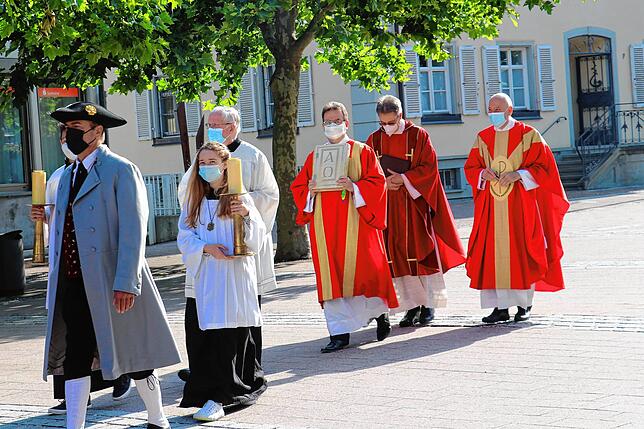 Bild 12: Bilder vom Hochamt des Hausherrenfests in Radolfzell