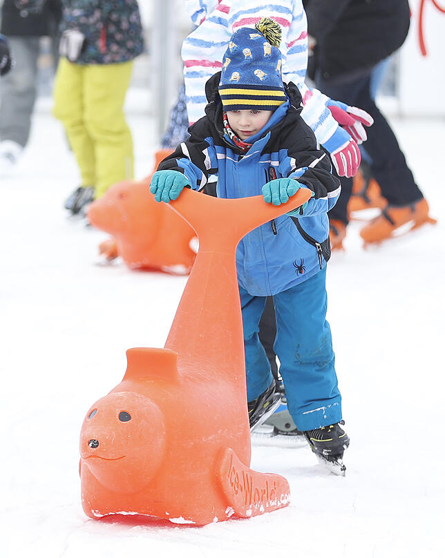 Bild 12: Bilder vom SÜDKURIER-Aktionstag auf der Blumberger Eisbahn