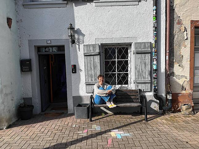 Marlen Disch wohnt in der Brunnenstraße. Auch sie hätte gerne auf ihrem Dach eine PV-Anlage.