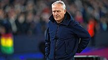 Trotz Niederlage nicht schlecht drauf: SC-Trainer Christian Streich.