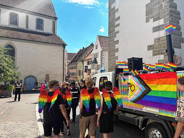 Bild 6: So bunt war der 3. Überlinger CSD