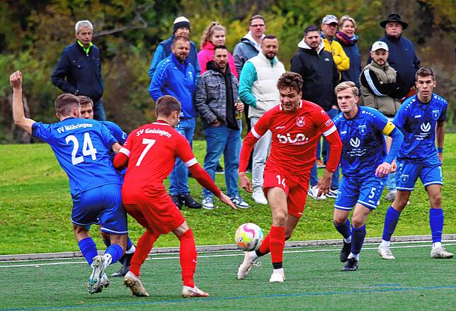 Bild 7: Die besten Bilder der Partie zwischen dem FV Möhringen und dem SV Geisingen