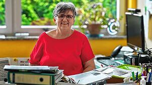 Sonja Sarmann betreute 27 Jahre lang an der Gewerbeschule Rheinfelden Jugendliche auf ihrem Weg ins Arbeitsleben. Foto: Maria Thoma