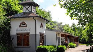 Der Eingang zur Erdmannshöhle.
