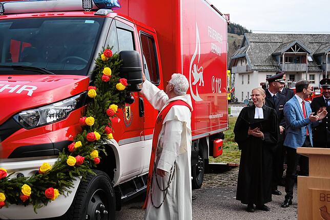 So sieht ein Gerätewagen-Transporter der Feuerwehr aus. Zwei solcher Fahrzeuge will die Feuerwehr VS beschaffen. Diese Aufnahme entstand ...