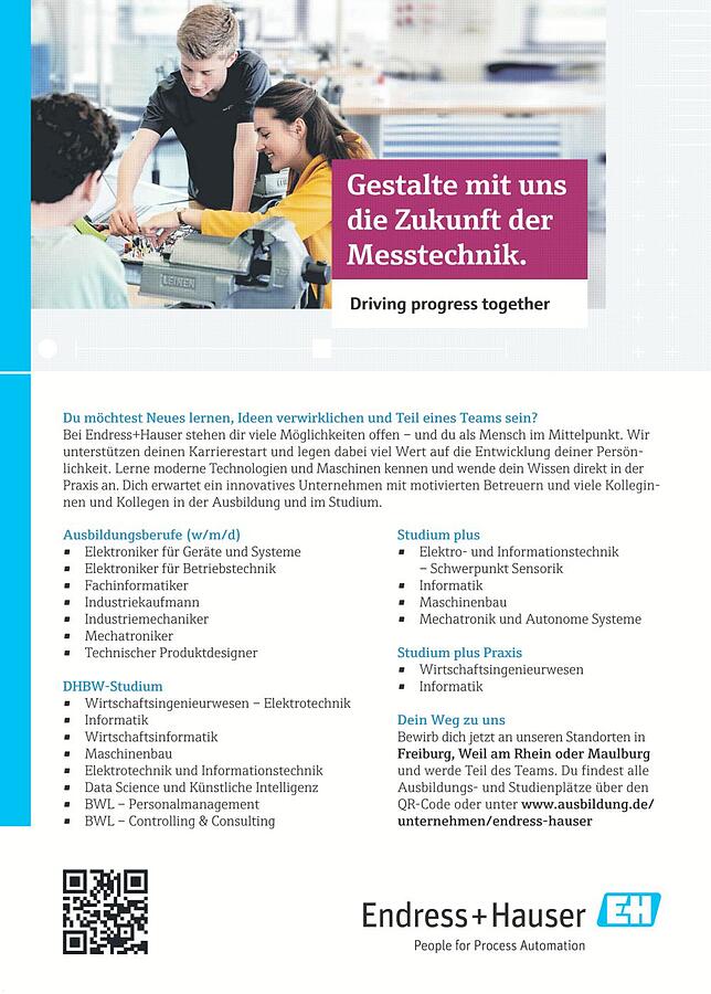 Bild 1: Berufsausbildungsmesse der hts-Laufenburg am 25.2.2025: Die Traumberufe auf einem Blick