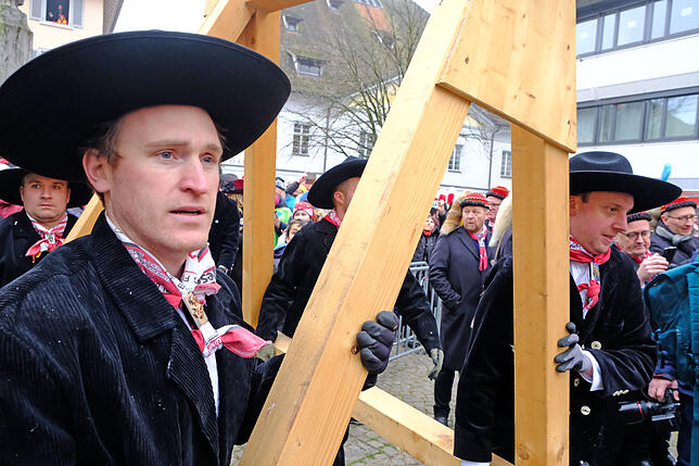 Bild 12: High Noon beim Überlinger Narrentag