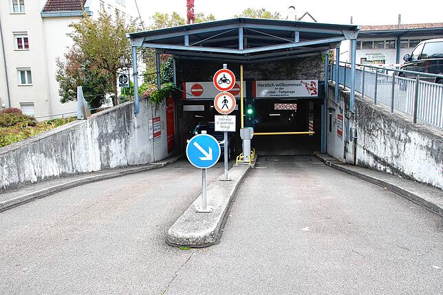 Ab Dienstag, 2. November, ist die Tiefgarage Post nur noch eingeschränkt befahrbar.