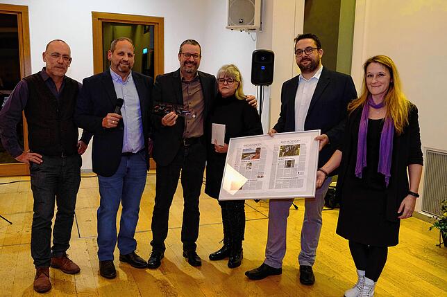 Bild 8: Impressionen vom Abschied von Redaktionsleiter Andreas Gerber