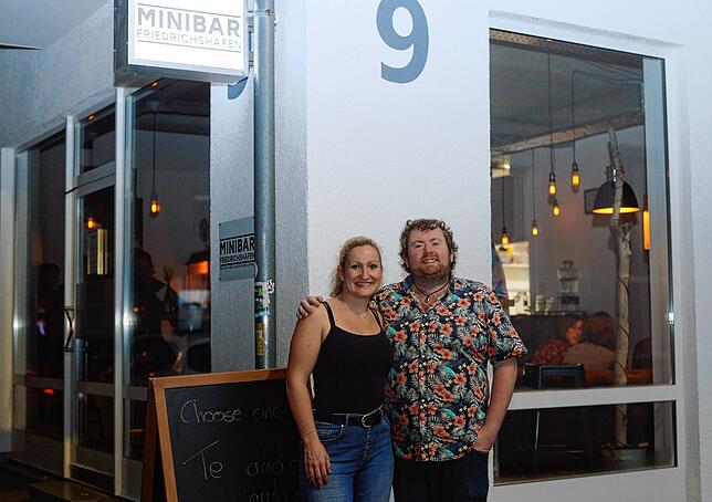 Sam Kretschmer und Mike Dilnot sind zufrieden mit den ersten zwei Wochen seit Eröffnung ihrer „Minibar“. Eine eventuell ...