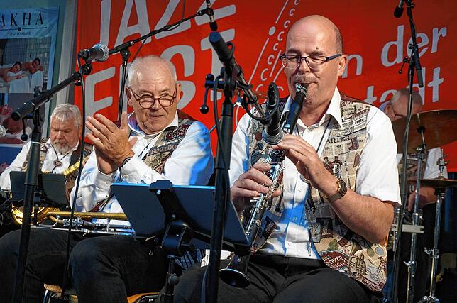 Bild 16: Tiengener Jazzfest verbreitet gute Laune