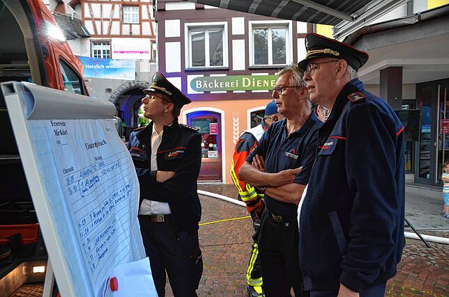 Bild 13: Bilder der Hauptübung der Freiwilligen Feuerwehr Markdorf – Teil 3