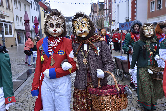 Bild 21: Bilder vom Einmarsch der Katzenmusik
