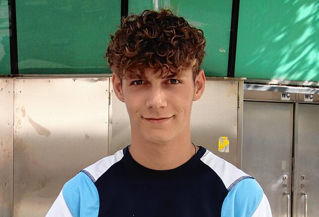 Julian Becker, 17 Jahre, aus Schwetzingen