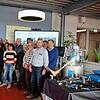 Beim ersten SÜDKURIER öffnet Türen der Redaktion Waldshut 2024 waren dabei (vorne von links): Redakteurin Susann Duygu-D&lsquo;Souza, ...