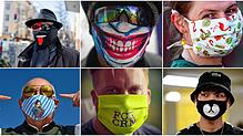 Zurzeit gilt Maskenpflicht. Welche Maske man trägt, ist jedem selbst überlassen.