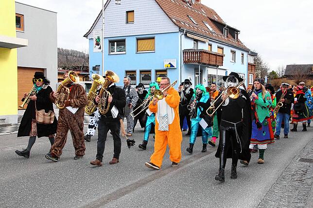 An Fastnacht hatte die Stadtkapelle ihren letzten gemeinsamen Auftritt.