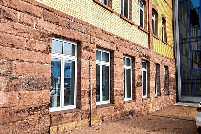 Hier, in einer Halle im Erdgeschoss der ehemaligen Firma A. Maier, soll der Impfstützpunkt eingerichtet werden.