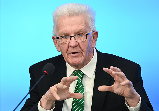 Ministerpräsident Winfried Kretschmann, Grüne, ist Schwabe. Und er macht kein Geheimnis daraus.