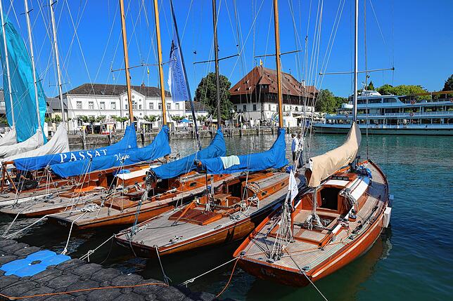 Bild 3: Wassersport im Mittelpunkt der Bodenseewoche