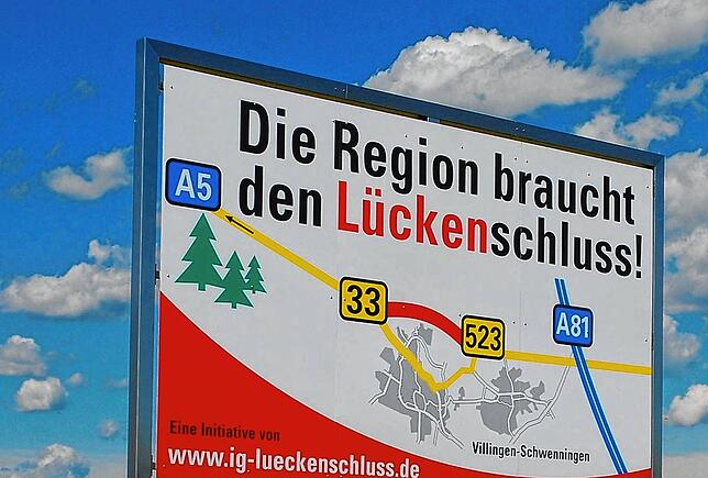 Vertreter von Industrie, Wirtschaft, Kommunen und Politik fordern seit Jahrzehnten den Lückenschluss. Bild: Roland Sprich