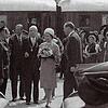 Die Krönung des mittlerweile stillgelegten Bahnhofs Salem-Stefansfeld: Am 22. Mai 1965 kam hier das englische Königspaar mit einem ...