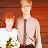 Im Mai 1984 haben Annette und Marc Pinkus standesamtlich geheiratet. Schmale Krawatten waren damals trendy.