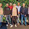 Michael Bebic, Alexander Hofer, Thomas Fessel, Janine Steiner, Axel Politz, Reinhard Pröll und Markus Hilbich (von links) wollen für die ...