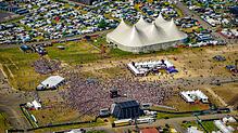 Bild : Beeindruckende Luftaufnahmen vom Southside-Festival 2025