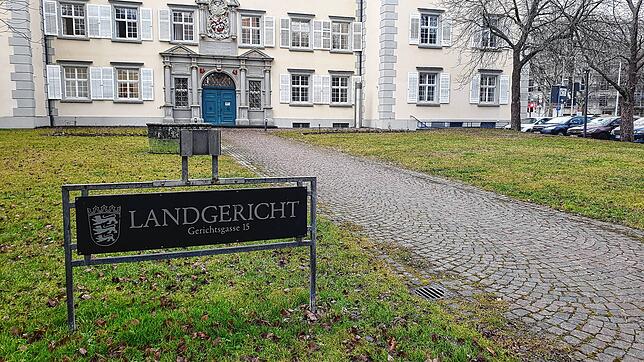 Der beschuldigte Serientäter musste sich vor dem Landgericht Konstanz verantworten.