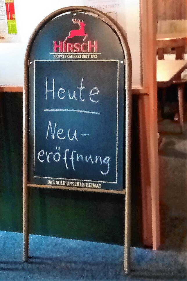 Mit Alice Neagoe als Pächterin wurde die Ampel kürzlich neu geöffnet.