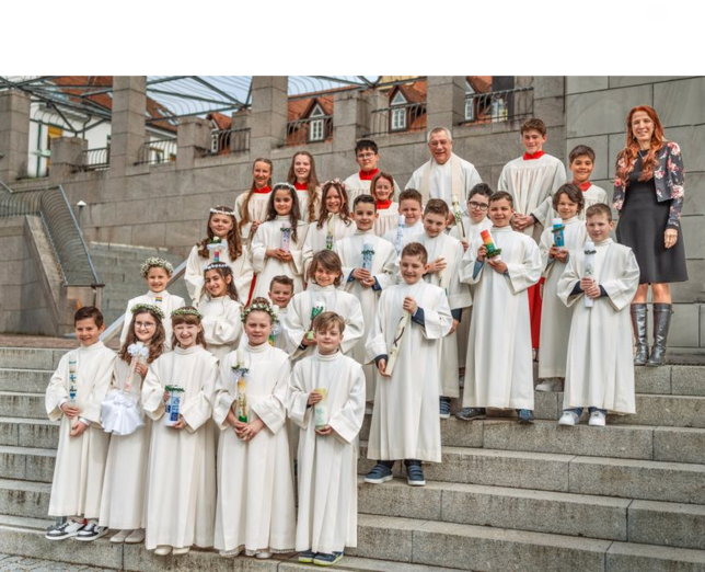 In St. Johann empfingen am Sonntag, 7. April, 20 Kinder zum ersten Mal die heilige Kommunion und feierten das in einem schönen, ...