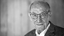 Edzard Reuter, hier im Jahr 2019, ist im Alter von 96 Jahren in Stuttgart gestorben.