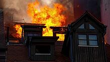 Bild : Der Großbrand in Villingen in Bildern: So schlimm wütete das Feuer in der Innenstadt