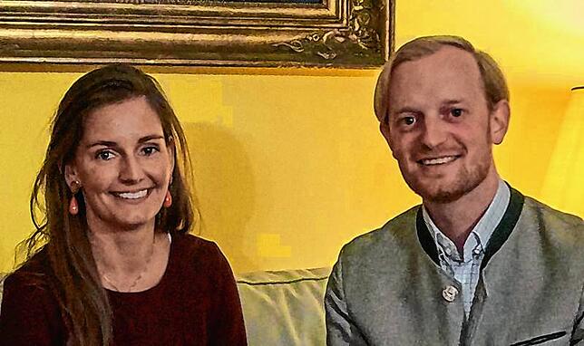 Miriam und Leopold von Schönau-Wehr. Auf dem Eichbühlhof leben die beiden erst seit Kurzem.
