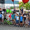 Sie haben Grund zum Jubeln: Markdorfer, die erfolgreich bei der deutschlandweiten Kampagne &bdquo;Stadtradeln&ldquo; teilgenommen und ...