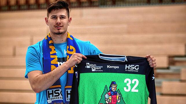 Der Neue bei der HSG Konstanz: Leon Grabenstein.