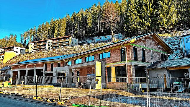 Eine der großen Aufgaben in Gütenbach 2025: die Fertigstellung des neuen Gemeindezentrums. Bild: Louisa Speicher