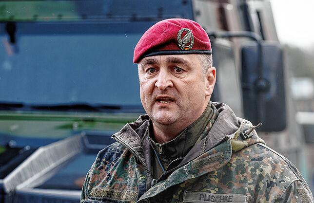 Oberstleutnant Jörn Plischke warnt, die Zuspitzung im Osten Europas nicht zu unterschätzen.