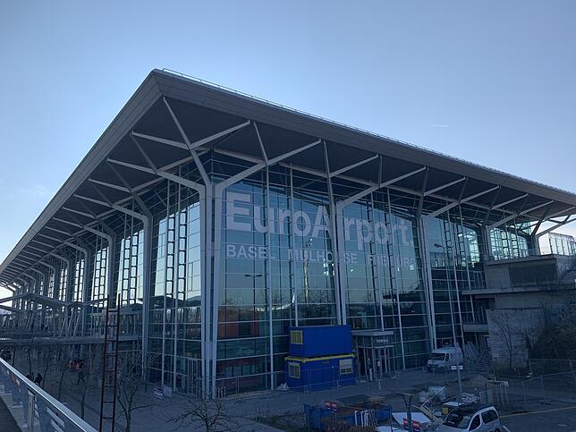 Der Euroairport Basel-Mulhouse.