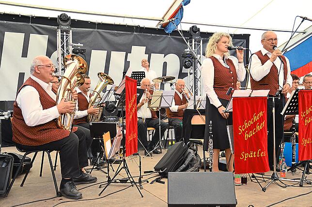 Zum Programm des Schonacher Volksfestes gehört auch der Auftritt des Ensembles Schochenbacher Spätlese.