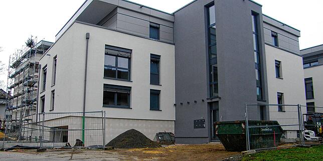 Das Gebäudeensemble an der Kaltbrunner Straße besteht aus vier unterschiedlich großen Häusern – im Bild Haus vier. Insgesamt gibt ...