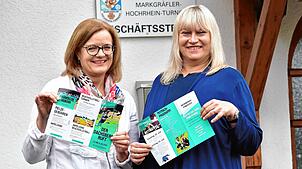 Tradition pflegen – mit Blick nach vorn: Geschäftsführerin Doris Schütz (links) vom MHTG und Sabine Geiger, Vorsitzende für ...